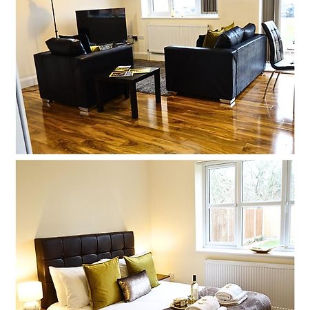Luxury 2 Bed 2 Bath - Free Parking - 5Min To Airport - Sleeps 6 Apartment Ashford  ภายนอก รูปภาพ