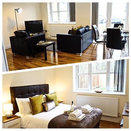 Luxury 2 Bed 2 Bath - Free Parking - 5Min To Airport - Sleeps 6 Apartment Ashford  ภายนอก รูปภาพ
